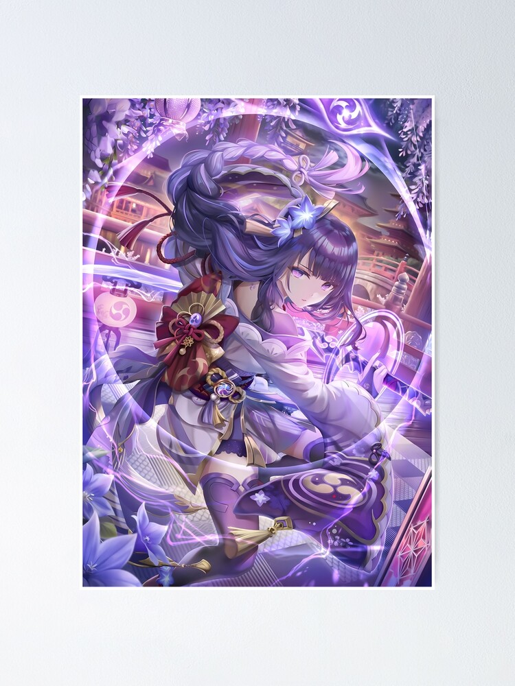 Wallpaper : anime girls, Raiden Shogun Genshin Impact, Genshin Impact,  sword, purple hair, purple eyes, braids, long hair 1080x1891 -  ShiShiMaRu2524 - 2197957 - HD Wallpapers - WallHere