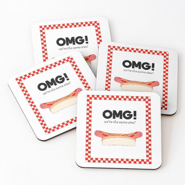 Item preview, OMG! We're the same size! Fastfood Hot Dog Poster designed and sold by Elizza Martin.