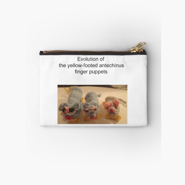 Item preview, Evolution of the yellow-footed antechinus finger puppets designed and sold by HaniaAnia.