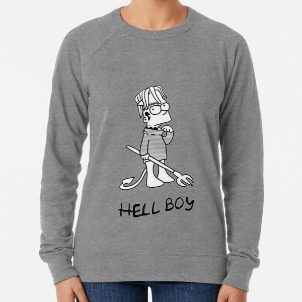 Lil peep bart simpson sale hoodie