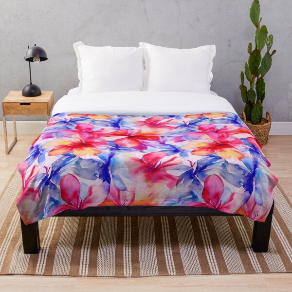 Item preview, Exotic Floral Vivid Garden. Surface Art. designed and sold by LotusBlanc.