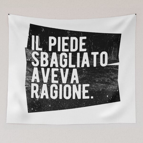 Item preview, Il piede sbagliato aveva ragione designed and sold by themoniae.