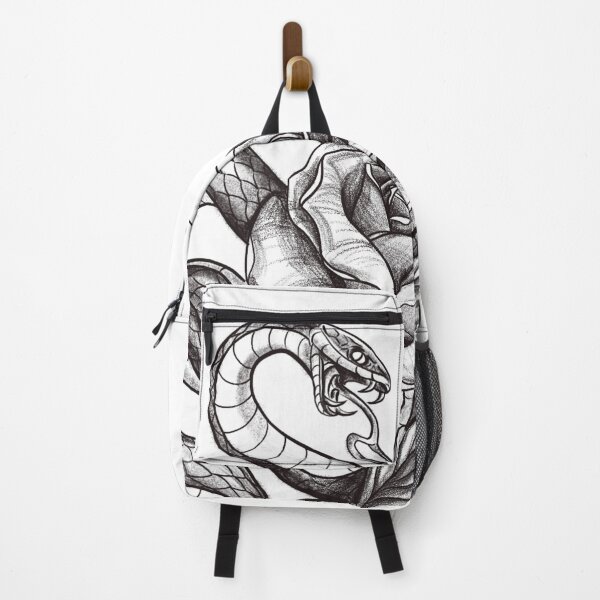 Item preview, Snake witha a rose designed and sold by beccasportfolio.