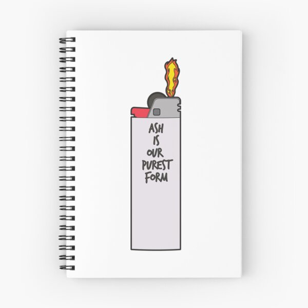 Item preview, Lil Peep Lighter - Ash is Our Purest Form designed and sold by CelebArtZone.