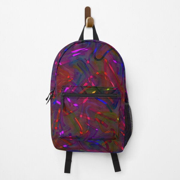 Item preview, #A107: Red And Blue Magic Swirls Arcane Aurora Pattern designed and sold by FarStarL33.