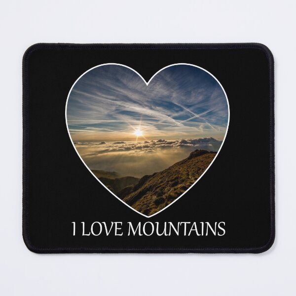 Item preview, i love mountains, freedom, walking, nature designed and sold by Hypershirty.