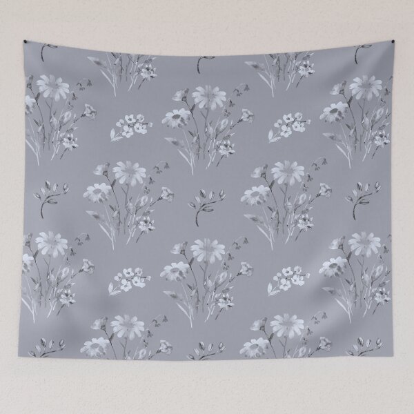 Item preview, Monochromatic Spring Wildflowers  designed and sold by Sizani.