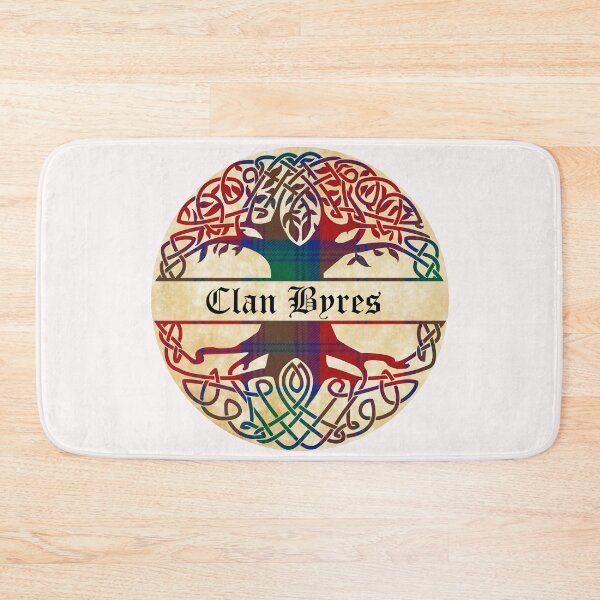 Item preview, Byres Tree of Life Clan Scottish Surname tartan designed and sold by BagTown Clans.