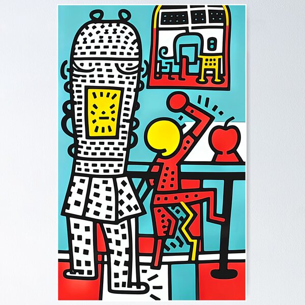 Morgens in der Küche Poster