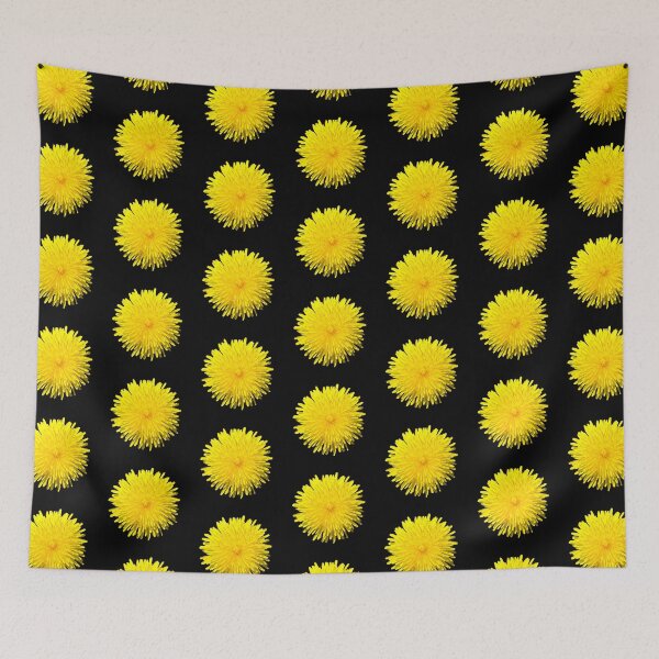 Item preview, Dandelion Top - black background designed and sold by Louise-Mae.