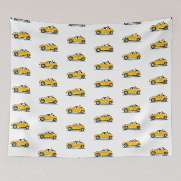 Item preview, Joy Ride with Bumble designed and sold by Susan Elizabeth Jones Art.