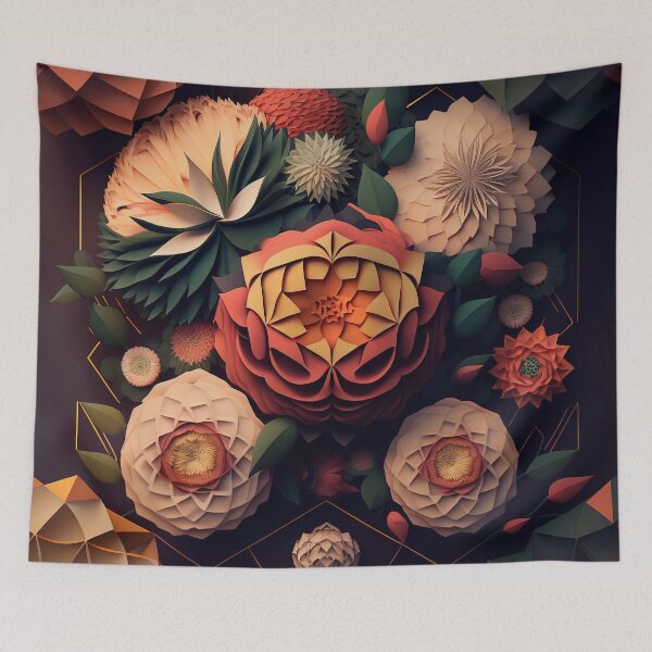 Item preview, Paper flowers designed and sold by Kamaloca.