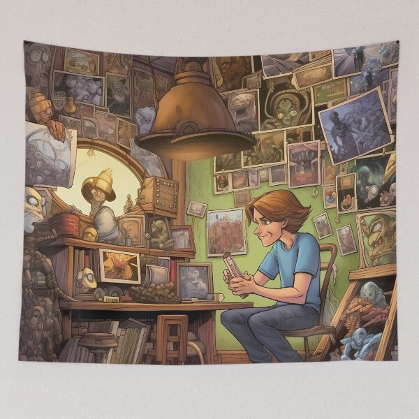 Item preview, Faux Comic Strip : Digital Illustration designed and sold by MTJ-Mushrooms.