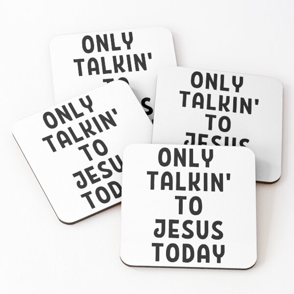 Item preview, Only Talking To Jesus Today - Jesus Is My Hero designed and sold by ViewerEqualsPhoton.