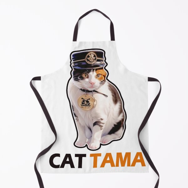 Item preview, Cat Tama,Tama Super Station Master,Cat Sticker designed and sold by Lychee Design.