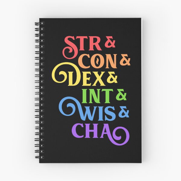 Item preview, Rainbow RPG Stats Tabletop designed and sold by pixeptional.