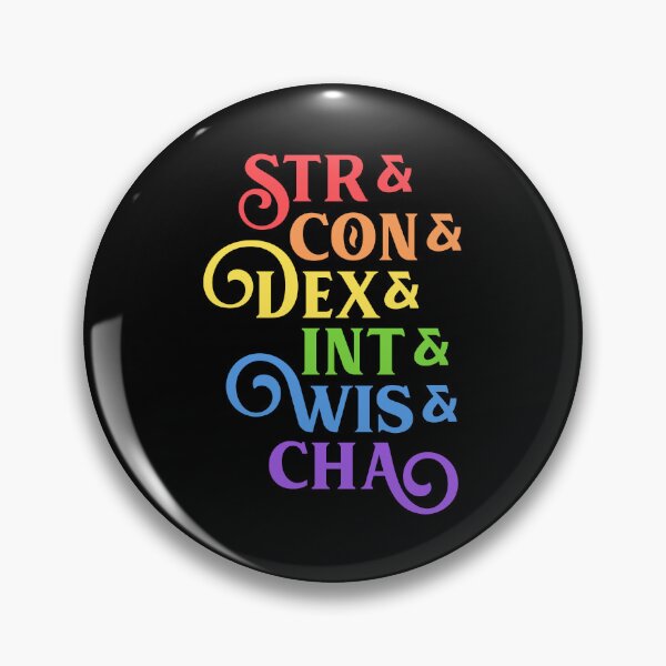 Item preview, Rainbow RPG Stats Tabletop designed and sold by pixeptional.