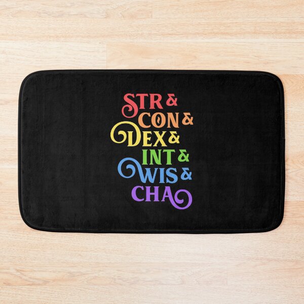 Item preview, Rainbow RPG Stats Tabletop designed and sold by pixeptional.