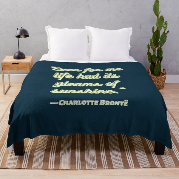 Item preview, Charlotte Brontë: 'Even for me life had its gleams of sunshine.' designed and sold by artbleed.