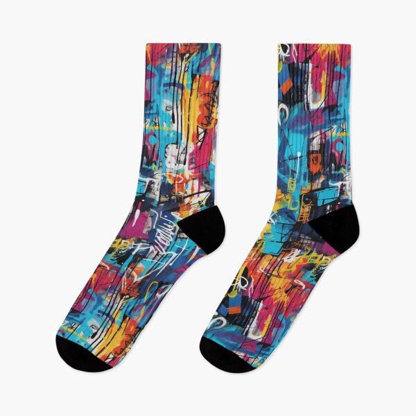 Item preview, Urban Symphony: Graffiti-Inspired Pattern designed and sold by Juuskus.