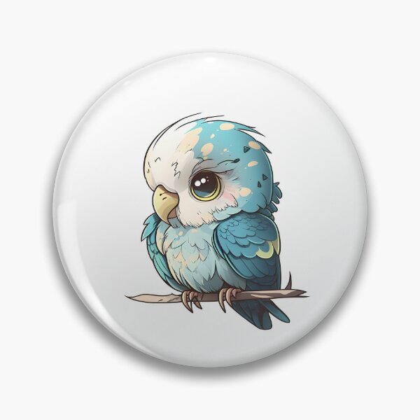 Item preview, Chibi Budgerigar designed and sold by ToxicDisign.
