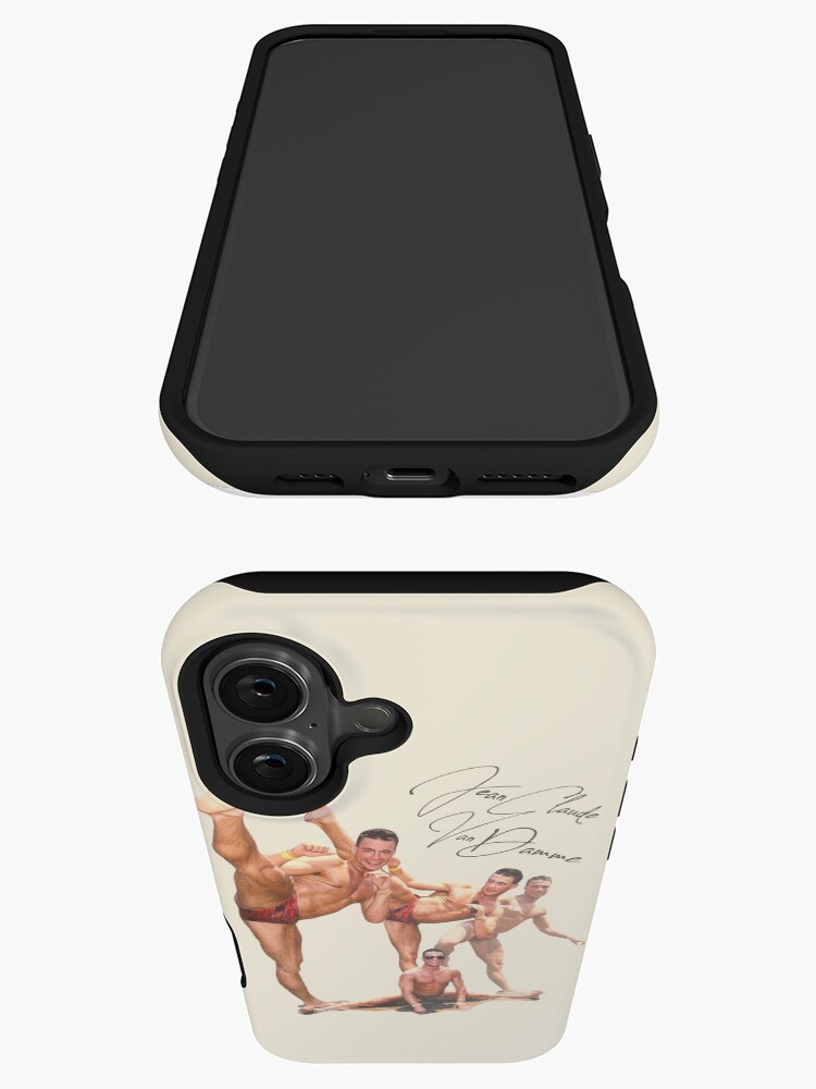 Thumbnail 3 of 4, iPhone Case, Jean Claude Van Damme 'KICK' designed and sold by ourkid.