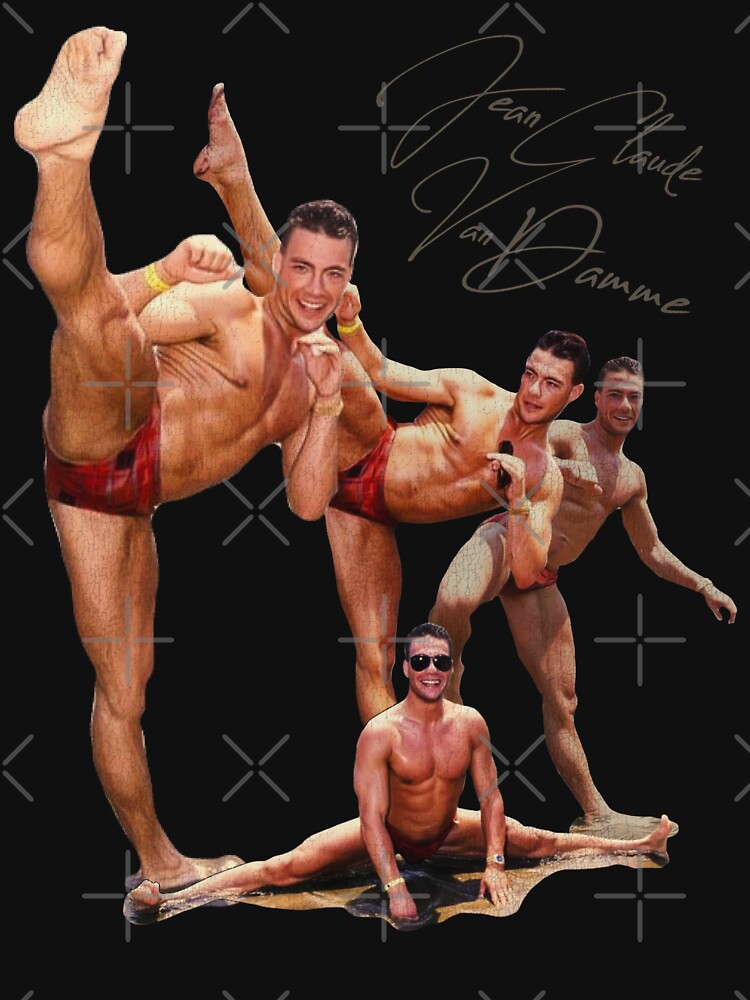 Thumbnail 7 of 7, Active T-Shirt, Jean Claude Van Damme 'KICK' designed and sold by ourkid.