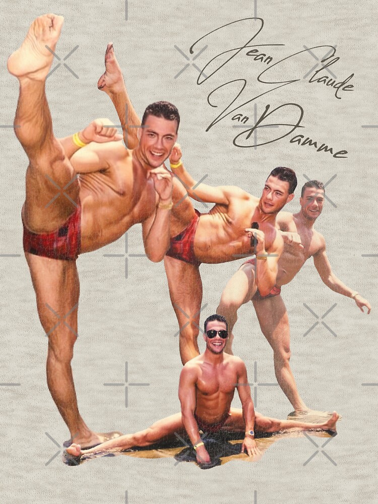 Thumbnail 7 of 7, Classic T-Shirt, Jean Claude Van Damme 'KICK' designed and sold by ourkid.
