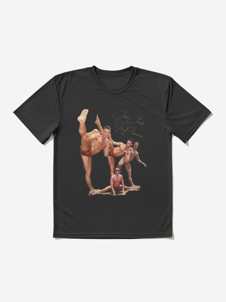 Thumbnail 2 of 7, Active T-Shirt, Jean Claude Van Damme 'KICK' designed and sold by ourkid.