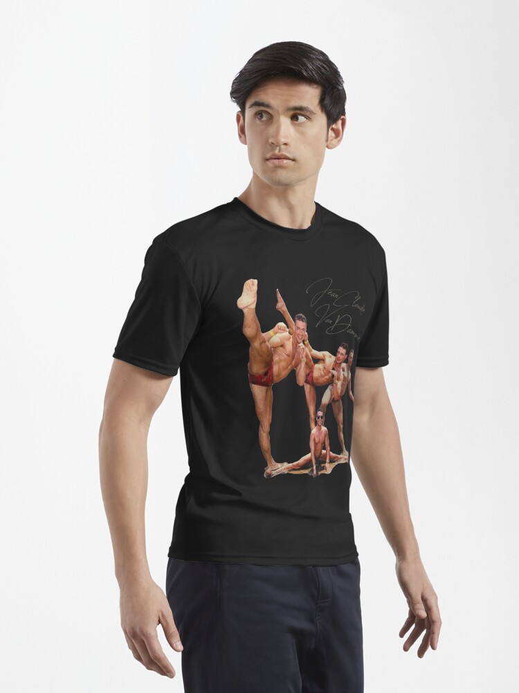 Thumbnail 3 of 7, Active T-Shirt, Jean Claude Van Damme 'KICK' designed and sold by ourkid.