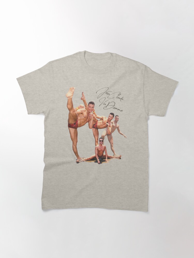 Thumbnail 3 of 7, Classic T-Shirt, Jean Claude Van Damme 'KICK' designed and sold by ourkid.