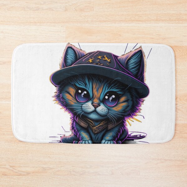 Item preview, Whiskerful Wizardry: Cute Adorable Wizard Kitten Design designed and sold by harperjg.