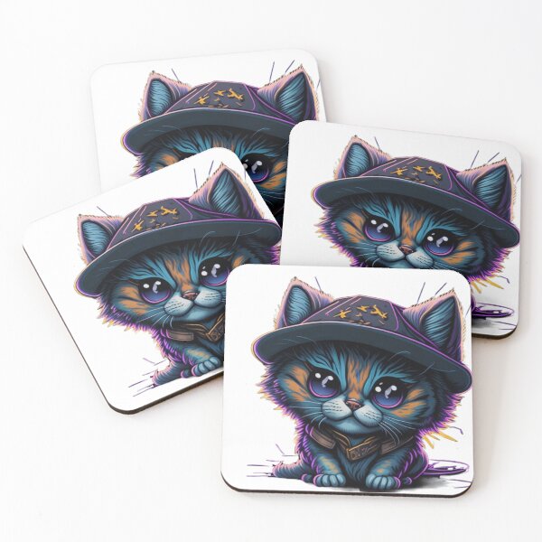 Item preview, Whiskerful Wizardry: Cute Adorable Wizard Kitten Design designed and sold by harperjg.