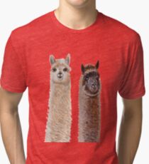 Pair of alpacas Tri-blend T-Shirt