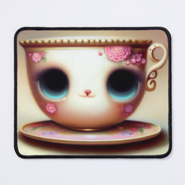 Item preview, Miss Cup and saucer designed and sold by Donkey's Salad.