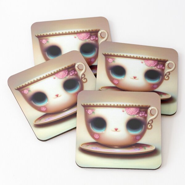 Item preview, Miss Cup and saucer designed and sold by Donkey's Salad.