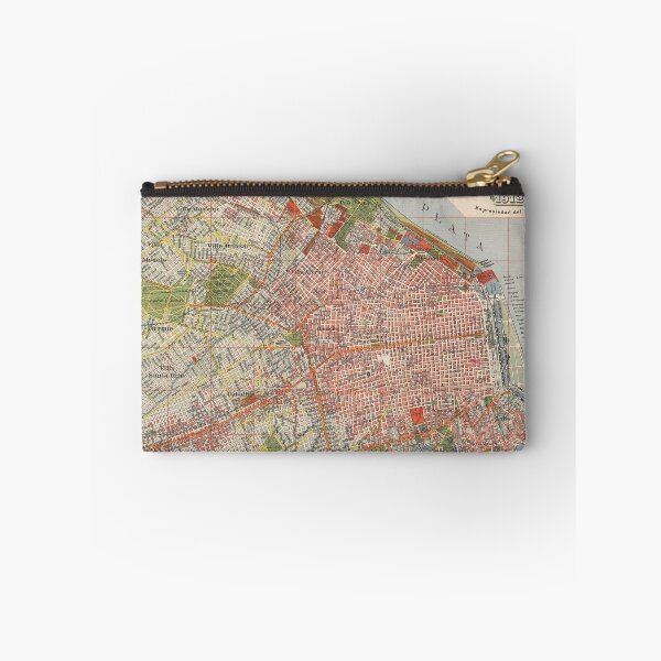 Item preview, Vintage Buenos Aires Argentina Map (1912) The Queen of El Plata Atlas designed and sold by BravuraMedia.