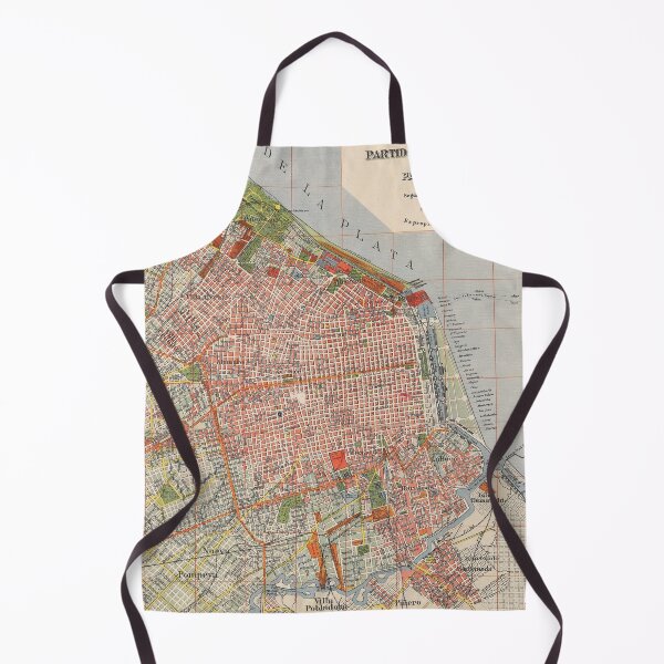 Item preview, Vintage Buenos Aires Argentina Map (1912) The Queen of El Plata Atlas designed and sold by BravuraMedia.