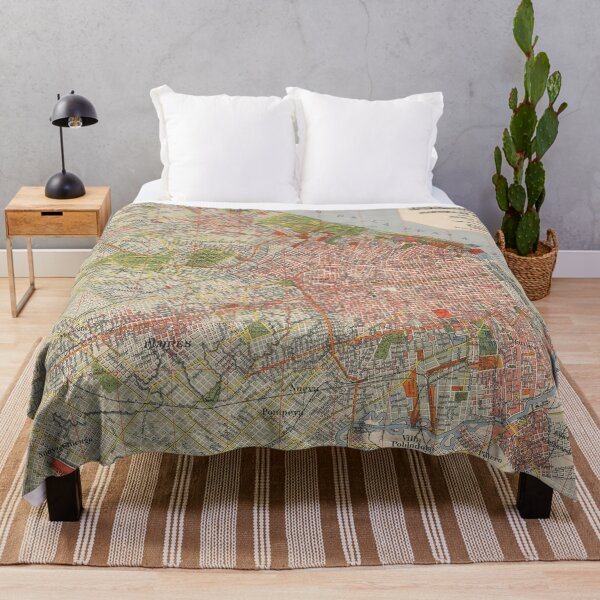Item preview, Vintage Buenos Aires Argentina Map (1912) The Queen of El Plata Atlas designed and sold by BravuraMedia.