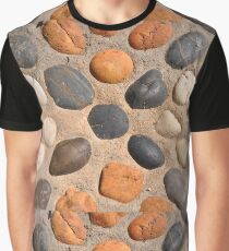 Old stone background,colorful retro background Graphic T-Shirt