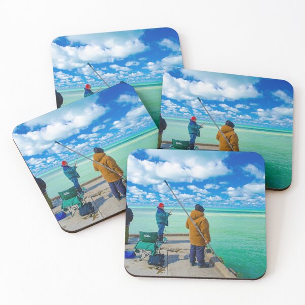 Item preview, Fishing on a Cool Day, Bayfield designed and sold by Brian Shaw.