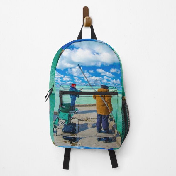 Item preview, Fishing on a Cool Day, Bayfield designed and sold by Brian Shaw.