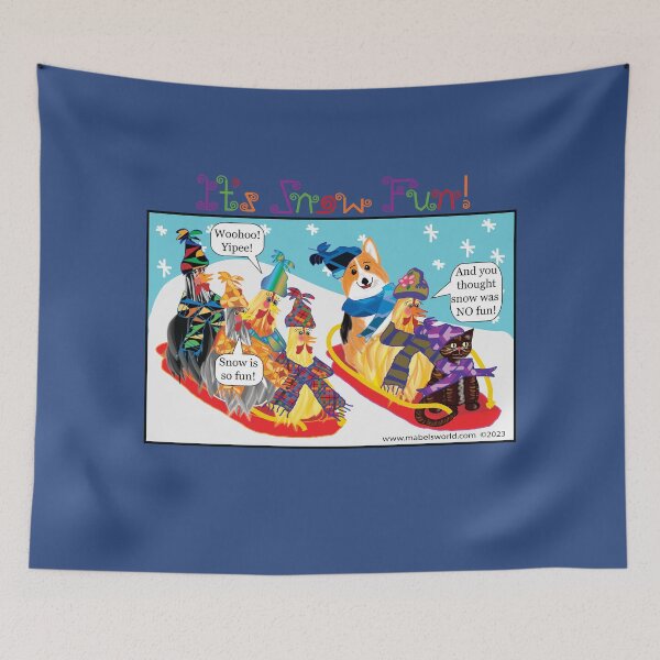 Item preview, It's Snow Fun! designed and sold by ksbkeys.