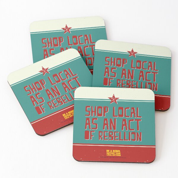 Item preview, Totally Locally - Shop Local As An Act Of Rebellion designed and sold by Totally Locally.