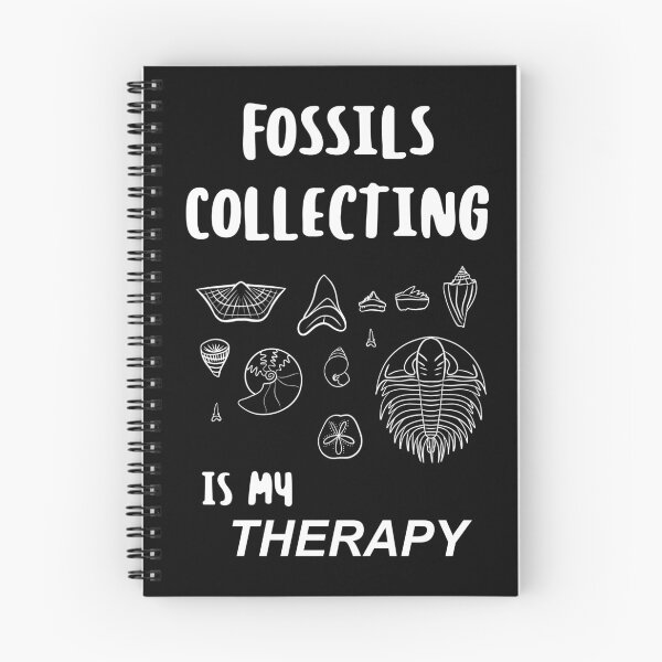 Item preview, Fossils collecting is my therapy, design for fossils lovers. designed and sold by Naturascopia.