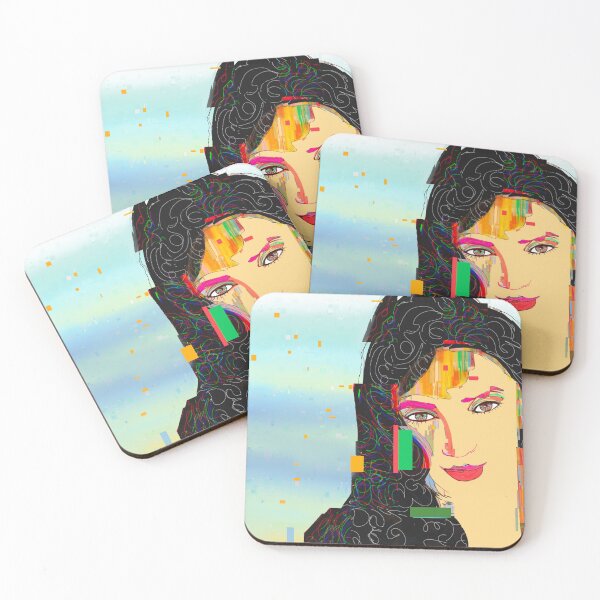 Item preview, Artwork of woman with red lips designed and sold by Fash4You.