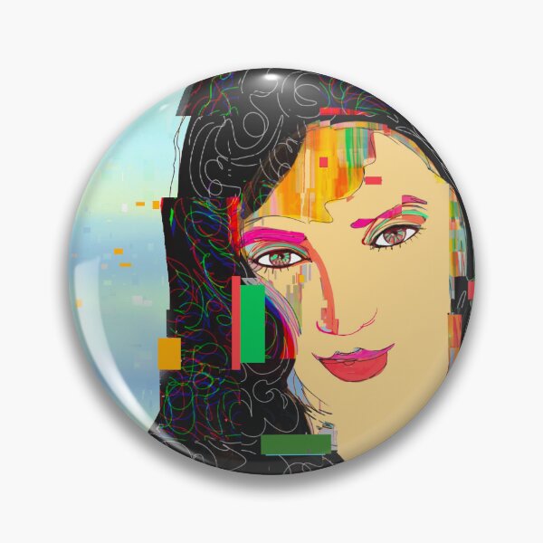 Item preview, Artwork of woman with red lips designed and sold by Fash4You.