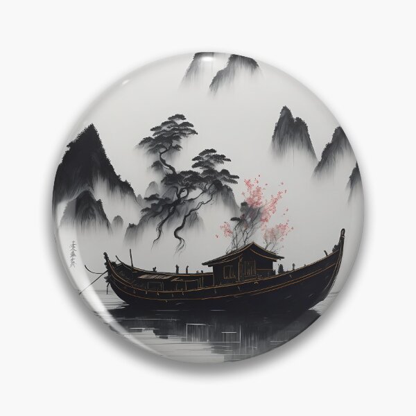 Item preview, Chinees classic T-shirt design with ship designed and sold by dsdesign92.