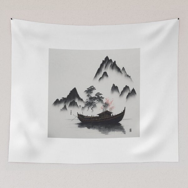 Item preview, Chinees classic T-shirt design with ship designed and sold by dsdesign92.