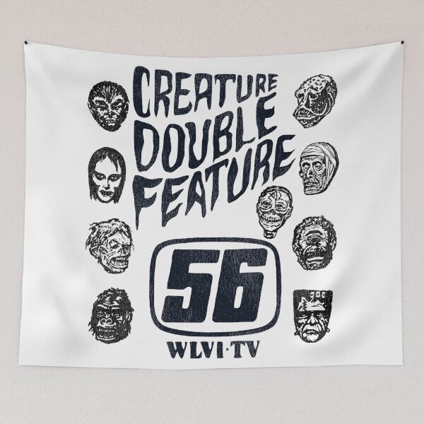 Item preview, Creature Double Feature 70s Horror WLVI 56 Boston designed and sold by ourkid.